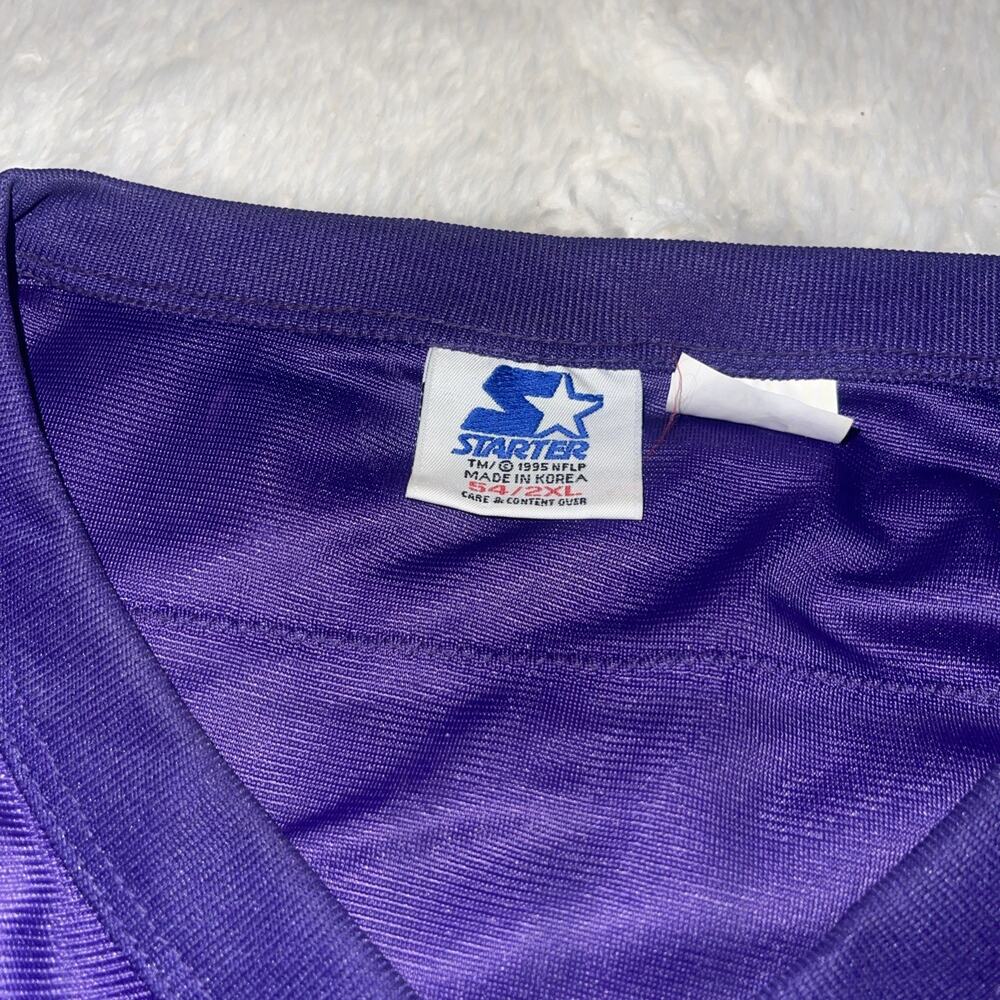 MINNESOTA VIKINGS RANDY MOSS 1995 STARTER JERSEY #84 VINTAGE Size 54 - Picture 3 of 4